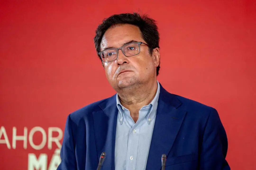 El secretario general del PSOE de Madrid y ministro para la Transformaci&oacute;n Digital y de la Funci&oacute;n P&uacute;blica, &Oacute;scar L&oacute;pez