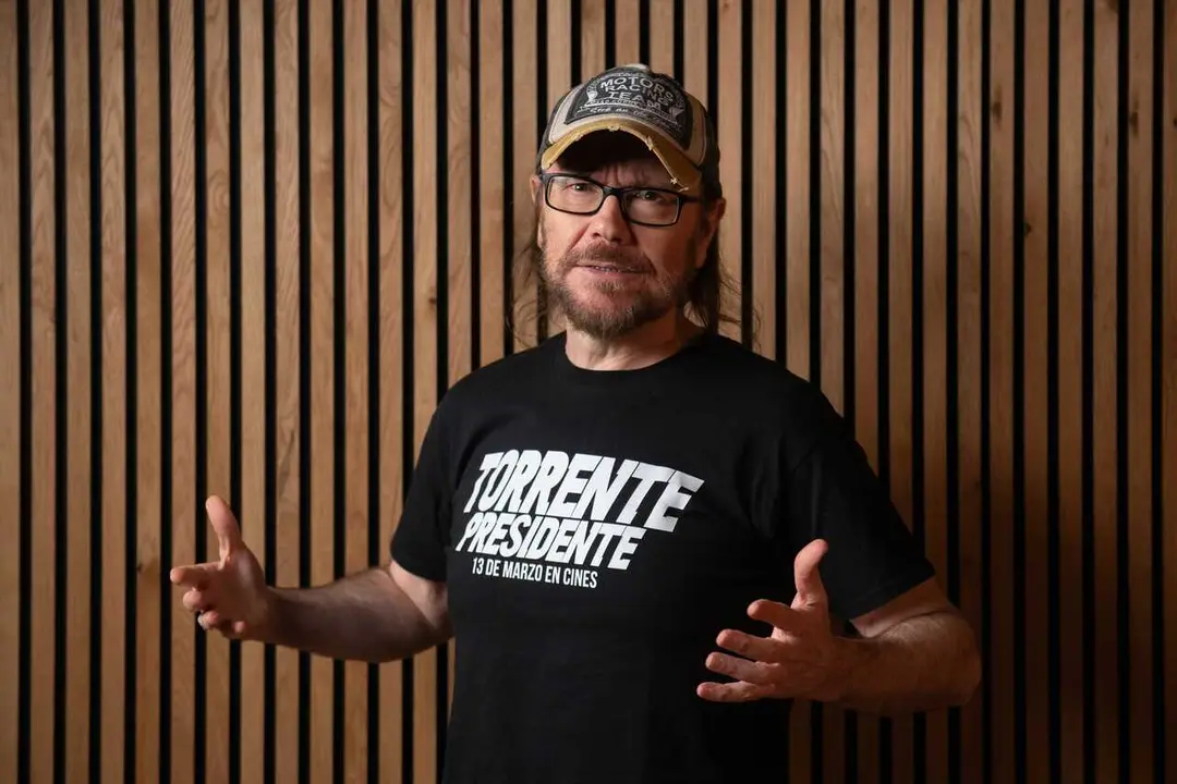 Archivo - El director de cine Santiago Segura, durante una entrevista para Europa Press, a 17 de marzo de 2026, en Madrid (Espa&ntilde;a). El director se encuentra en plena campa&ntilde;a de promoci&oacute;n de su &uacute;ltima pel&iacute;cula &lsquo;Torrente Presidente&rsquo;.