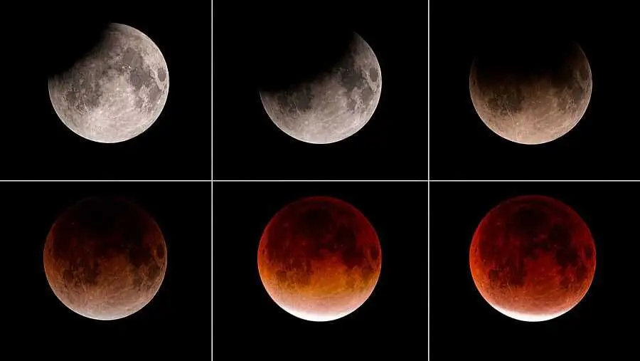 Eclipse lunar parcial