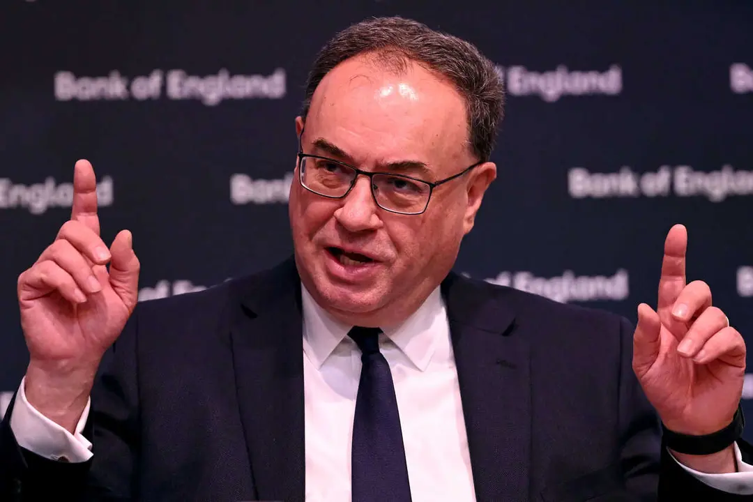 Archivo - 13 December 2022, United Kingdom, London: Governor of the Bank of England, Andrew Bailey, speaks during the Bank of England's financial stability report press conference, at the Bank of England. Photo: Leon Neal/PA Wire/dpa