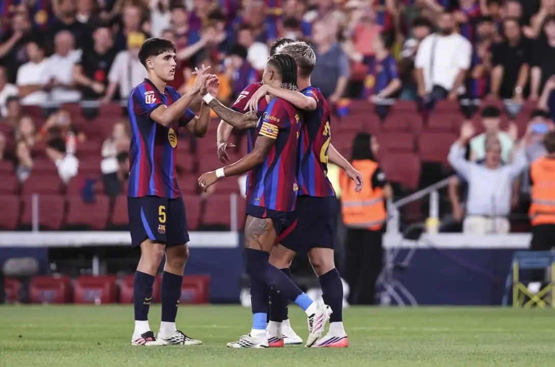 El Bar&ccedil;a apaga la insurrecci&oacute;n del Rayo Vallecano con manita en el Camp Nou