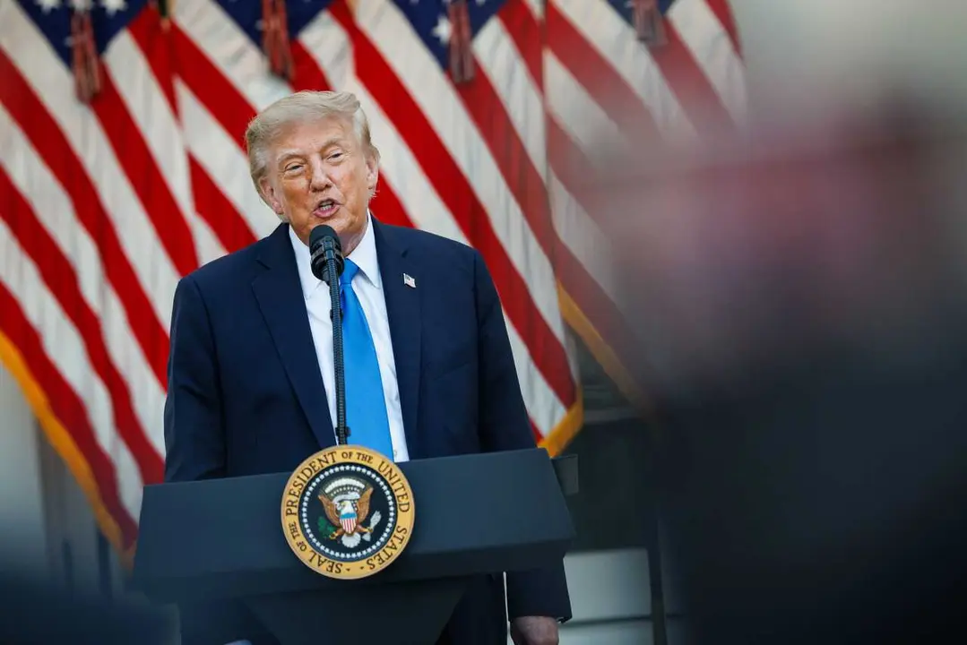 El presidente de Estados Unidos, Donald Trump.