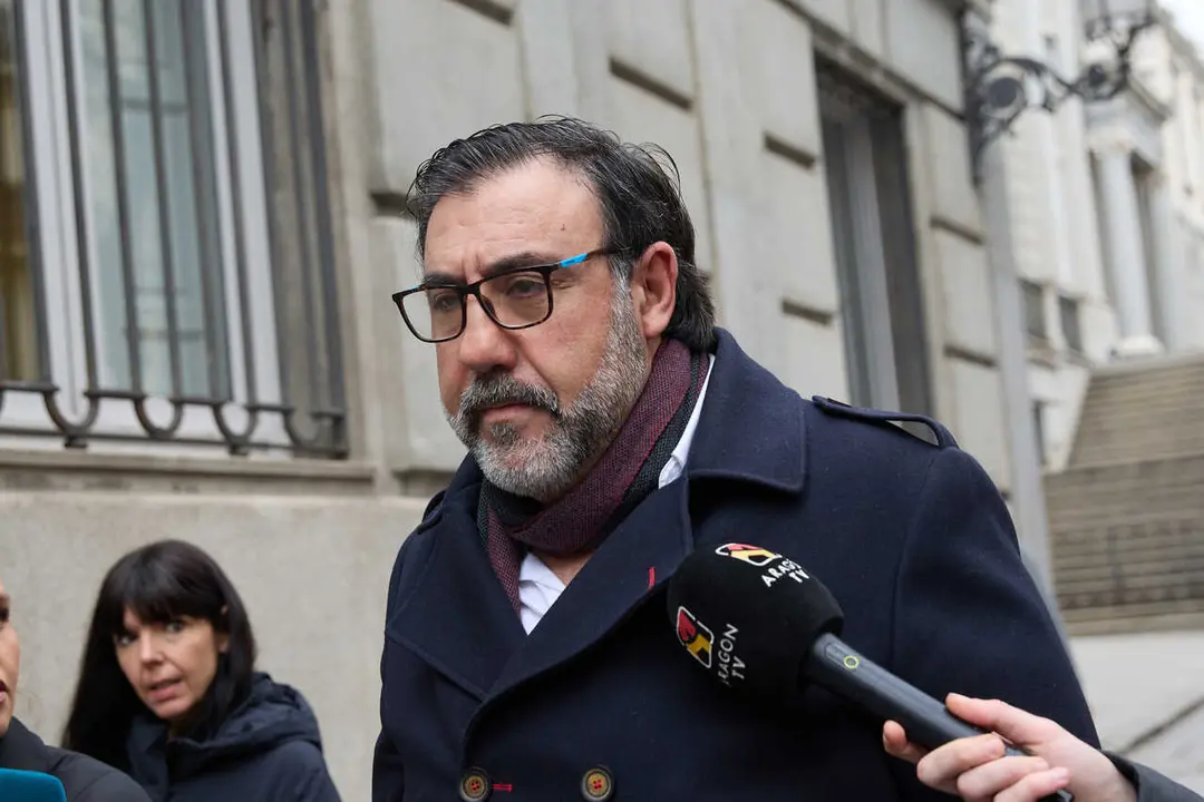 Archivo - El hermano de Koldo Garc&iacute;a, Joseba Garc&iacute;a, a su salida de declarar al Tribunal Supremo, a 4 de marzo de 2025, en Madrid (Espa&ntilde;a). 