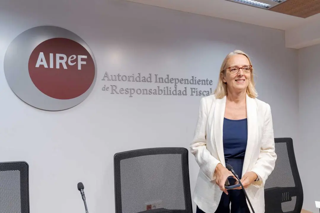 Archivo - La presidenta de la Autoridad Independiente de Responsabilidad Fiscal (AIReF), In&eacute;s Ol&oacute;ndriz.