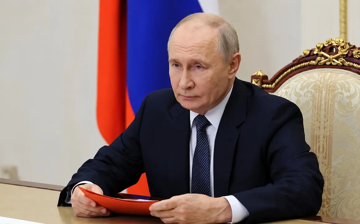 Presidente de Rusia, Vladimir Putin.