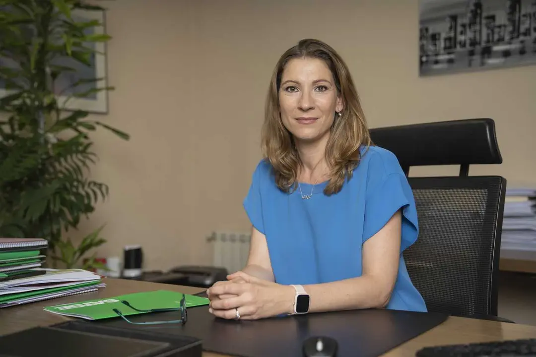 Archivo - La nueva presidenta del Sindicato de Enfermer&iacute;a (SATSE), Laura Villase&ntilde;or.