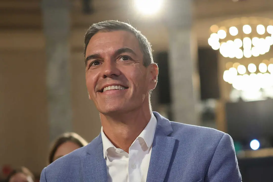 El presidente del Gobierno, Pedro S&aacute;nchez, durante la inauguraci&oacute;n de la XXVI Asamblea del Consejo de la Juventud de Espa&ntilde;a, a 4 de septiembre de 2026, en Madrid (Espa&ntilde;a). 