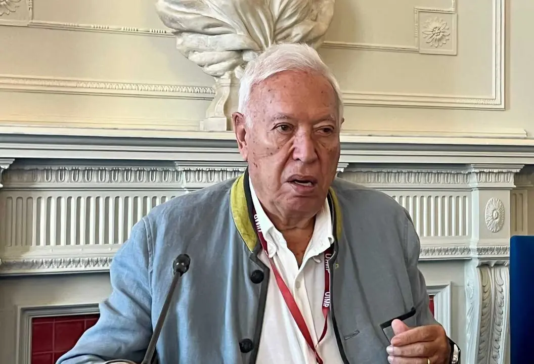 El exministro de Asuntos Exteriores y de Cooperaci&oacute;n Jos&eacute; Manuel Garc&iacute;a Margallo en la UIMP