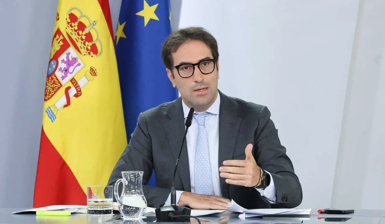 El vicepresidente primero y ministro de Econom&iacute;a, Comercio y Empresa, Carlos Cuerpo