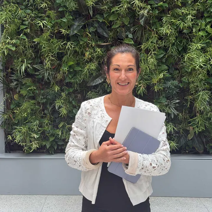 Archivo - La eurodiputada del PNV, Ohiane Agirregoitia