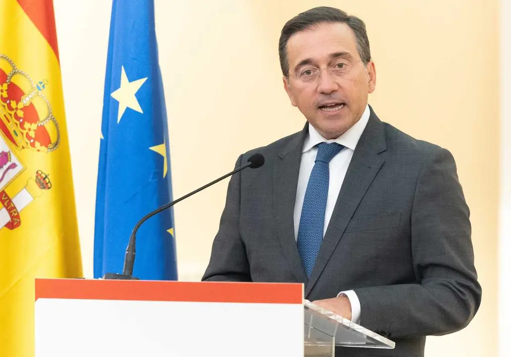 El ministro de Asuntos Exteriores, Uni&oacute;n Europea y Cooperaci&oacute;n, Jos&eacute; Manuel Albares
