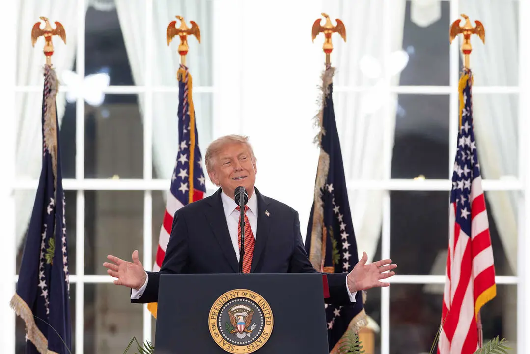 El presidente de Estados Unidos, Donald Trump