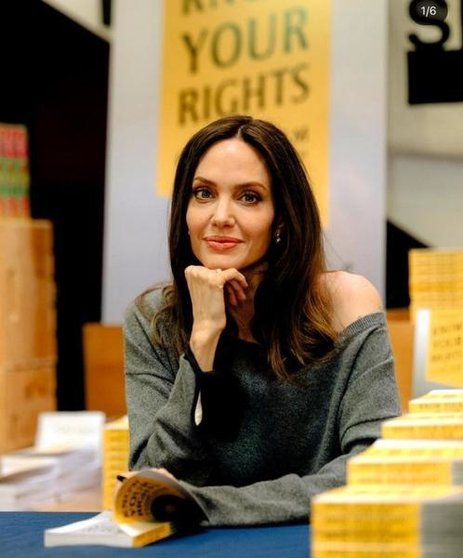 <p> Angelina Jolie Instagram </p>