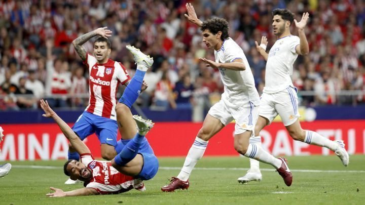 <p> El penalti pitado contra el Real Madrid </p>