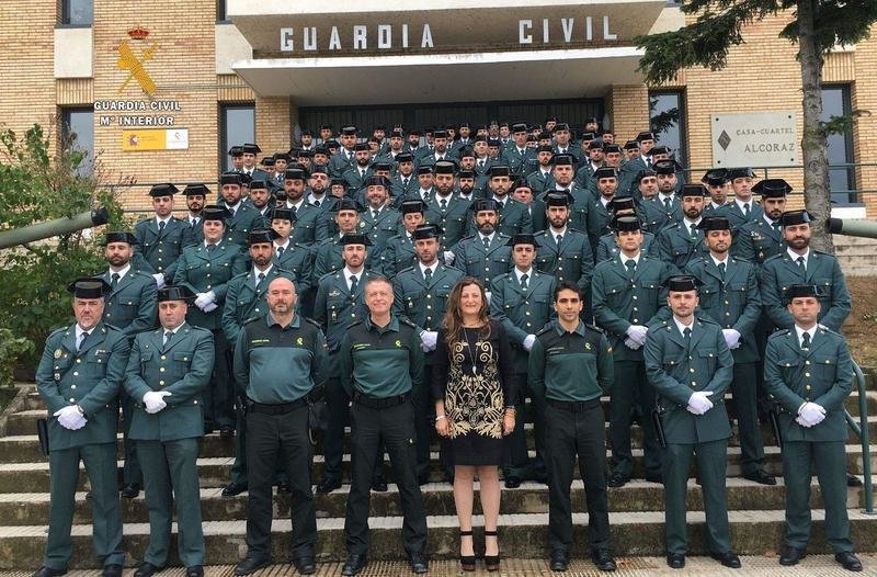 <p> Las incorporaciones de la Guardia Civil en Aragón en 2021 </p>