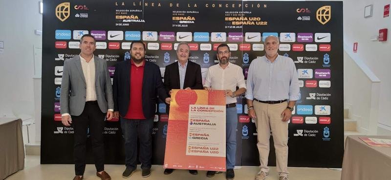 <p> Presentación de los partidos de la selección española de baloncesto </p>