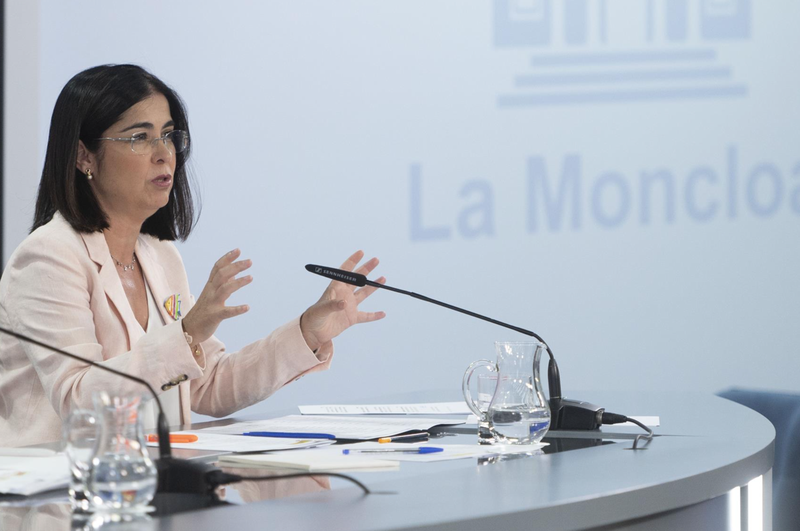 <p> La ministra de Sanidad, Carolina Darias - Alberto Ortega - Europa Press </p>