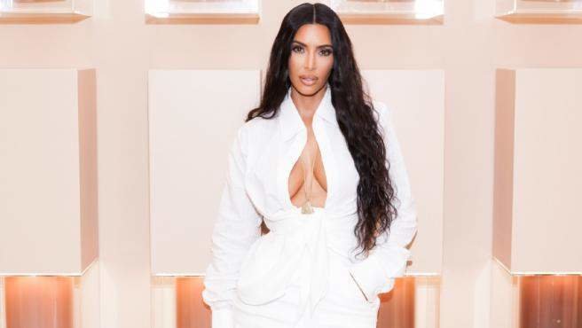 <p> La influencer Kim Kardashian </p>