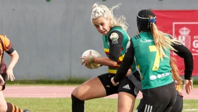  Laura Alonso, jugadora de rugby. XV Hortaleza 