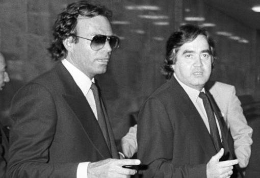 Julio Iglesias y Alfredo Fraile | ABC EFE