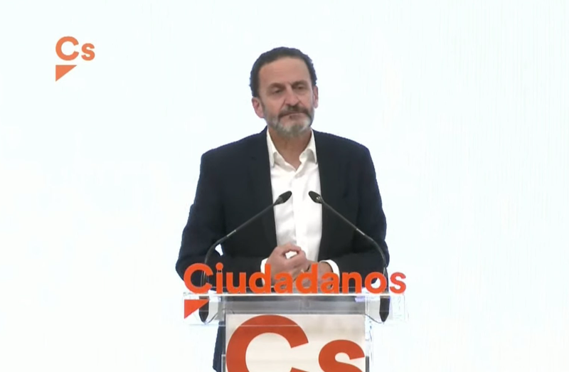  El portavoz adjunto de Ciudadanos en el Congreso de los Diputados, Edmundo Bal, - CAPTURA CIUDADANOS 
