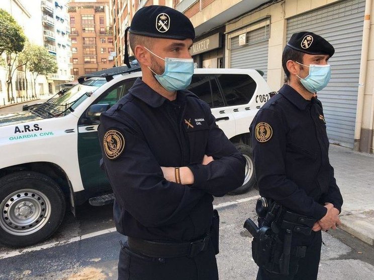  Guardia Civil. // Twitter 
