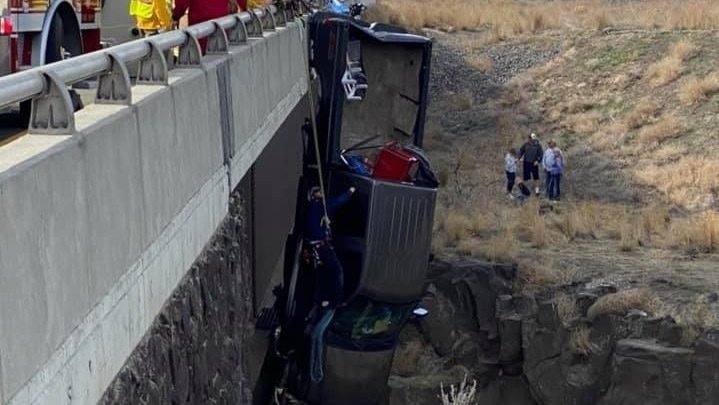  Accidente en Idaho, Facebook: Magic Valley Paramedics 