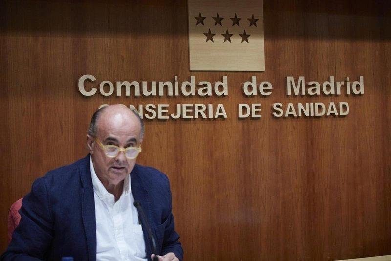  Antonio Zapatero, viceconsejero de Salud Pública y Plan Covid-19 de la Comunidad de Madrid. // EP 