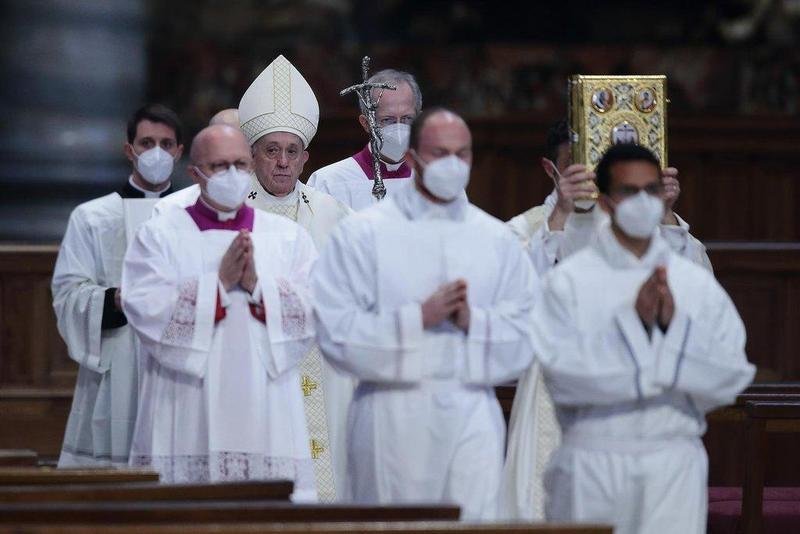  El Papa preside la ordenación de sacerdotes el pasado 25 de abril - Evandro Inetti/ZUMA Wire/dpa 