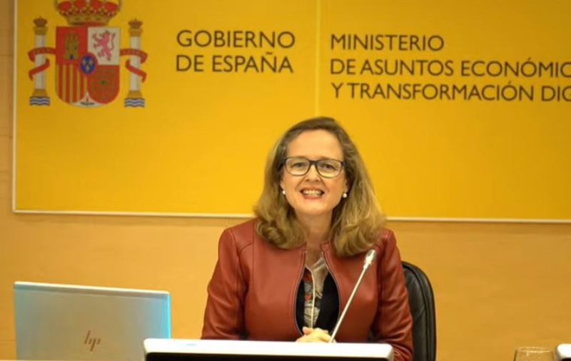  La vicepresidenta tercera, Nadia Calviño. - MINISTERIO DE ASUNTOS ECONÓMICOS 