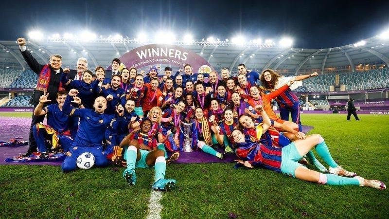  El FC Barcelona femenino logra su primera Champions de la historia. Twitter 