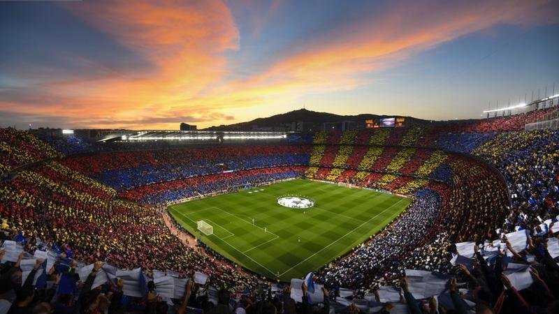  Camp Nou, estadio del FC Barcelona. TWITTER 