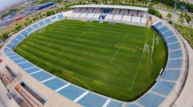  Estadio Butarque en Leganés 