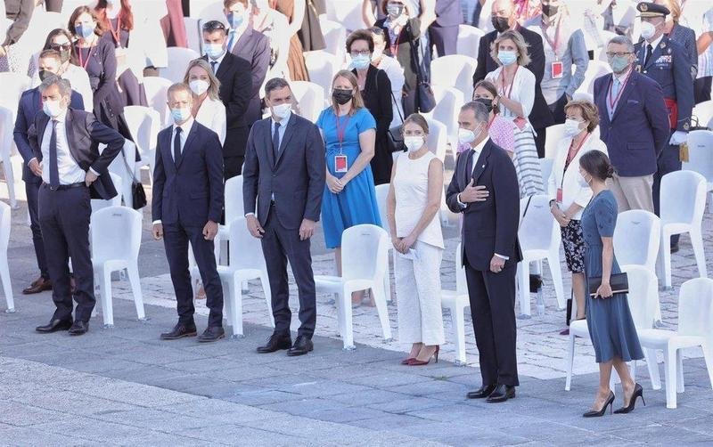  Homenaje de Estado a las víctimas del Covid en el Palacio Real, presidido por los Reyes. - EUROPA PRESS/E. Parra. POOL - Europa Press 