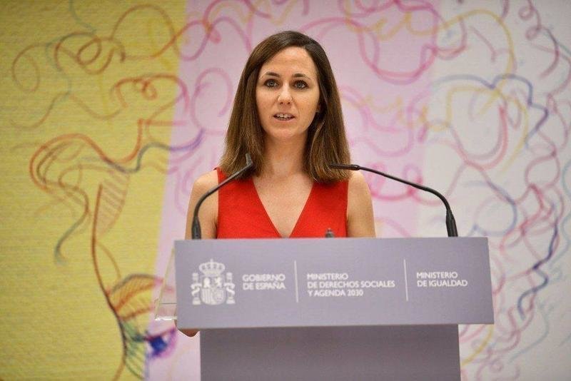  La ministra de Derechos Sociales y Agenda 2030, Ione Belarra.-EUROPA PRESS 
