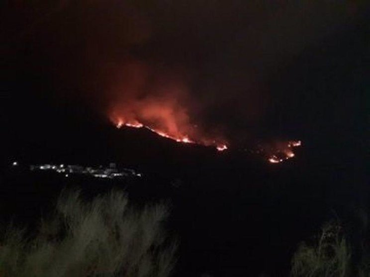  Incendio forestal declarado en Almegíjar, en la provincia de Granada - INFOCA 