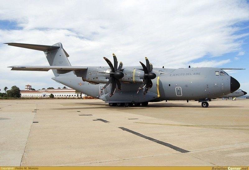  Avión del Ejército del Aire español. Twitter 