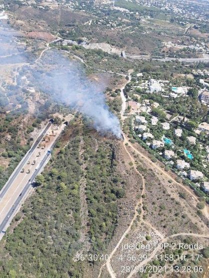  Incendio forestal Marbella - PLAN INFOCA 
