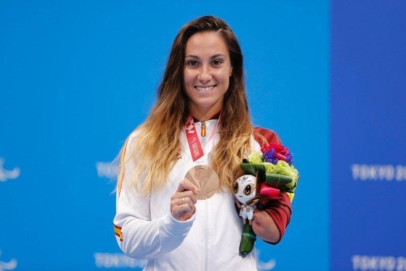  La nadadora Sarai Gascón 