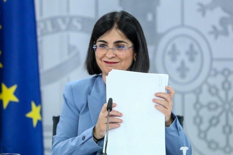  La ministra de Sanidad, Carolina Darias - EUROPA PRESS 