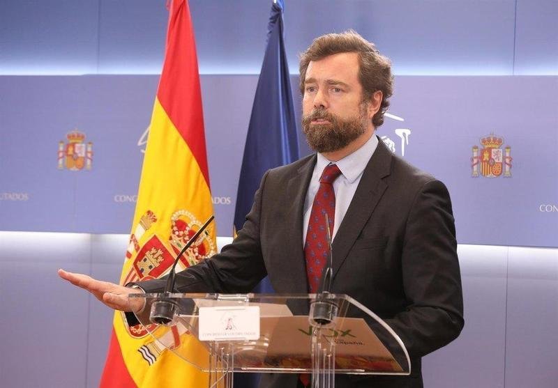  Iván Espinosa de los Monteros, portavoz de Vox en el Congreso. EP 