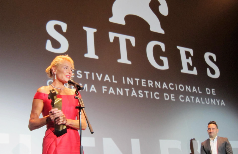<p> La actriz Belén Rueda recibe el Gran Premio Honorífico del Festival de cine de Sitges - EUROPA PRESS </p>
