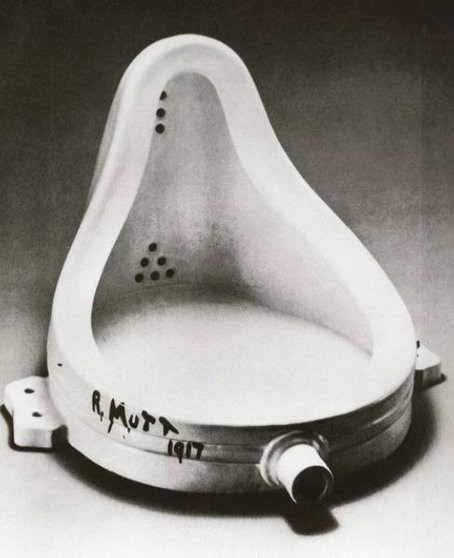 "La Fuente" de Duchamp, una de mis obras de arte favoritas.