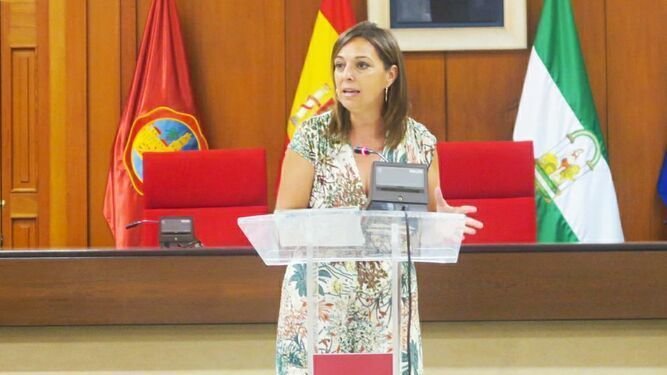 <p> Isabel Ambrosio del PSOE de Andalucía </p>