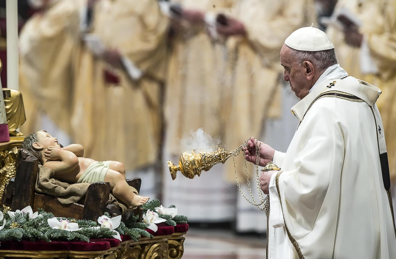 <p> El Papa en la Misa de la Epifanía - Angelo Carconi/ANSA via ZUMA Pre / DPA </p>