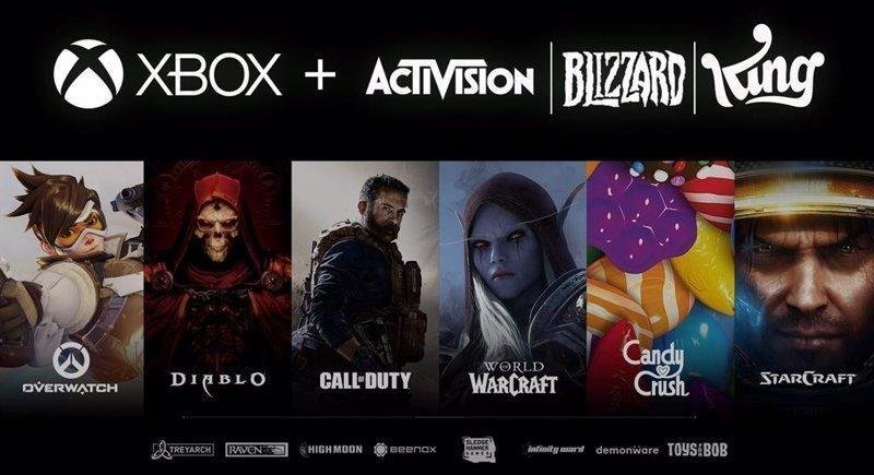 <p> Fusión de Microsoft y Activision Blizzard </p>