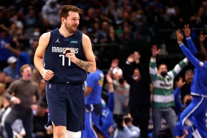 <p> Luka Doncic contra Los Angeles Clippers </p>