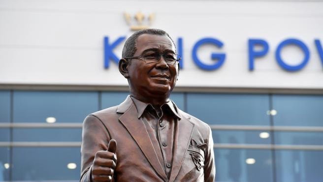 <p> Estatua Homenaje del Leicester City </p>