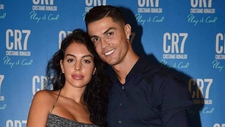 <p> Cristiano Ronaldo y Georgina Rodríguez </p>
