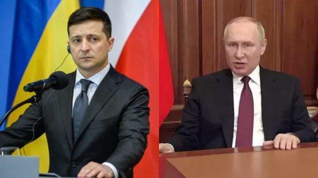 <p> Zelenski y Putin </p>